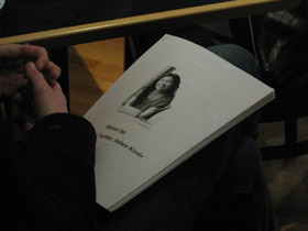 Lesung von Itô Hiromi in Leipzig