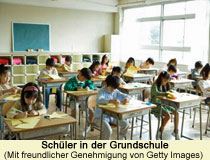 Schüler in der Grundschule