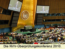 Die NVV-Überprüfungskonferenz 2010.