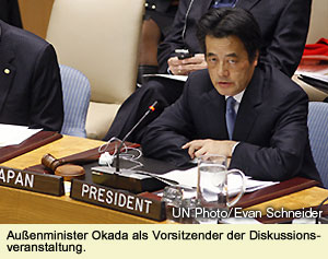 Außenminister Okada