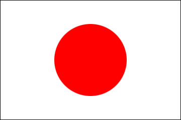 Japanische Nationalflagge