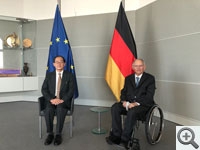 Antrittsbesuch beim Bundestagspräsidenten Herrn Wolfgang Schäuble
