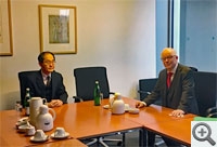 Antrittsbesuche bei Herrn Dr. Bartke, Bundestagsabgeordneter der SPD