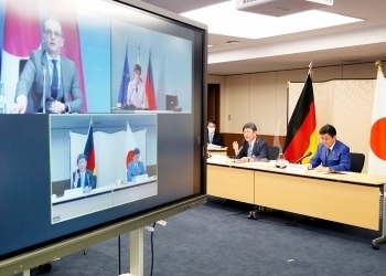 Konsultationen der Außen- und Verteidigungsminister („2+2“) Japans und Deutschlands: Foto3