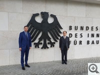 Antrittsbesuch beim Parlamentarischen Staatssekretär im Bundesinnenministerium, Herrn Stephan Mayer