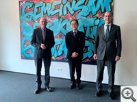 Antrittsbesuch bei Herrn Dr. Norbert Lammert, dem Vorsitzenden der Konrad-Adenauer-Stiftung (KAS) und früherem Präsidenten des Deutschen Bundestags