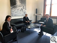 Antrittsbesuch beim Bundesvorsitzenden der FDP, Herrn Christian Lindner (Vorsitzender der FDP-Bundestagsfraktion)