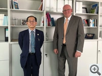 Besuch bei Herrn Thomas Kleine-Brockhoff, Vizepräsident und Direktor des Berliner Büros des German Marschall Fund