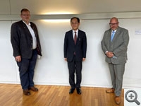 Höflichkeitsbesuch bei den Bundestagsabgeordneten Herrn Olaf in der Beek (FDP) und Herrn Ulrich Lechte (FDP)
