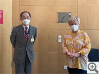 Höflichkeitsbesuch bei der Bundestatgsabgeordneen Frau Renate Künast (Bündnis 90/Die Grünen)