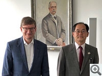 Antrittsbesuch beim Präsidenten der Helmholtz-Gemeinschaft, Herrn Prof. Dr. Otmar Wiestler