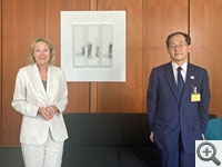 Besuch bei der Bundestagsabgeordneten Frau Sylvia Kotting-Uhl (Bündnis 90/Die Grünen)