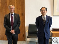 Höflichkeitsbesuch beim Präsidenten der Technischen Universität Berlin, Prof. Dr. Christian Thomsen