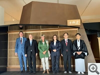 Einweihung des Japanischen Teehauses im Museum für Asiatische Kunst im Humboldt Forum