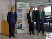 Besuch bei der Nidec GPM GmbH (Nihon Densan-Gruppe) in Auengrund, Südthüringen