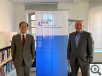 Besuch bei Herrn Prof. Reint E. Gropp, Präsidenten des Leibniz-Instituts für Wirtschaftsforschung Halle (IWH)