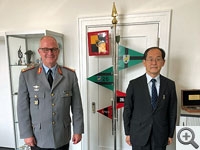 Höflichkeitsbesuch beim Generalinspekteur der Bundeswehr, General Eberhard Zorn