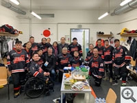 die letzten Qualifikationsspiele des japanischen Para Eishockey-Teams für die Paralympischen Winterspiele in Beijing 2022