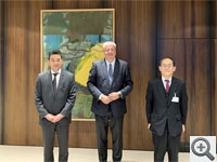 Besuch bei Herrn Burkhard Balz, Vorstandsmitglied der Deutschen Bundesbank