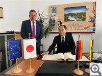 Höflichkeitsbesuch bei Herrn Dr. Gunnar Schellenberger, Präsident des Landtags von Sachsen-Anhalt
