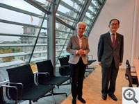 Besuch bei Dr. Strack-Zimmermann, Bundestagsabgeordnete der FDP-Fraktion