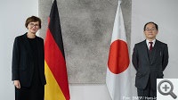 Höflichkeitsbesuch bei der Bundesministerin für Bildung und Forschung, Frau Bettina Stark-Watzinger (FDP)