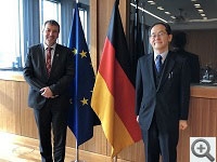 Höflichkeitsbesuch bei dem Parlamentarischen Staatssekretär bei der Bundesministerin des Innern und für Heimat, Herrn Johann Saathoff