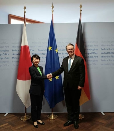 Gespräch mit dem Staatsminister im Auswärtigen Amt, Dr. Tobias Lindner