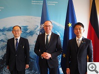Besuch des Parlamentarischen Vizeaußenministers Uesugi beim Parlamentarischen Staatssekretär bei der Bundesministerin für wirtschaftliche Zusammenarbeit und Entwicklung, Herr Niels Annen