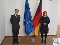 Höflichkeitsbesuch bei der Staatssekretärin im Bundesministerium für Arbeit und Soziales, Frau Lilian Tschan