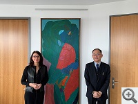 Höflichkeitsbesuch bei der Staatssekretärin bei der Bundesministerin des Innern und für Heimat, Frau Rita Schwarzelühr-Sutter