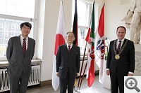 Antrittsbesuch beim Oberbürgermeister der Landeshauptstadt in Düsseldorf, Herrn Dr. Stephan Keller