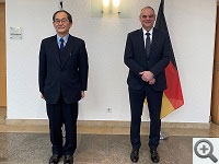 Höflichkeitsbesuch bei Herrn Benedikt Zimmer, Staatssekretär im Bundesministerium der Verteidigung