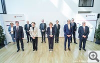 Mittagessen bei der Ministerpräsidentin von Rheinland-Pfalz, Frau Marie-Luise Dreyer