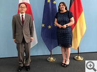 Höflichkeitsbesuch bei der Parlamentarischen Staatssekretärin bei der Bundesministerin für Familie, Senioren, Frauen und Jugend, Frau Ekin Deligöz