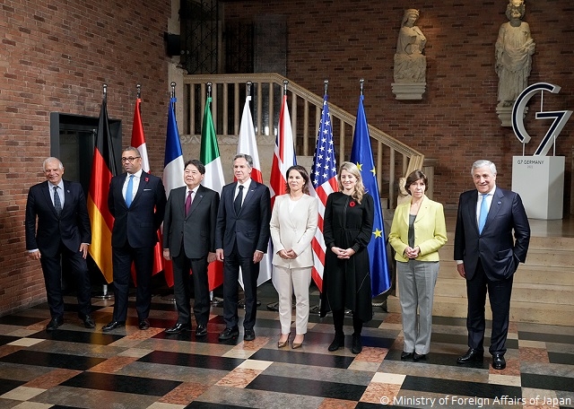 G7-Außenministertreffen 2022 in Münster