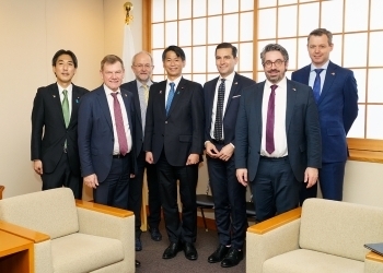 Treffen zwischen Staatsminister Yamada und dem stellv. CDU/CSU-Fraktionsvorsitzenden Dr. Wadephul