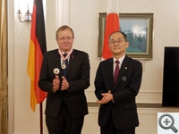 Überreichung des Ordens an Prof. Dr.-Ing. Jan WÖRNER