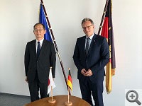 Höflichkeitsbesuch bei Herrn Holger Münch, Präsident des Bundeskriminalamtes