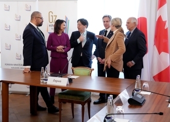 Treffen der Außenministerinnen und Außenminister der G7