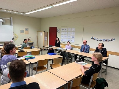  Besuch der Gustav-Heinemann-Oberschule Berlin