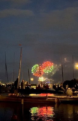 Feuerwerk des Hamburger Senats und die Nihonjinkai Hamburgs