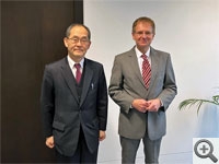 Höflichkeitsbesuch beim Generalbundesanwalt beim Bundesgerichtshof, Herrn Dr. Peter Frank