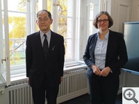 Höflichkeitsbesuch bei der Präsidentin der Humboldt-Universität, Frau Prof. Dr. Julia von Blumenthal