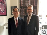 Besuch beim FDP-Bundestagsabgeordneten Otto FRICKE