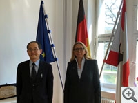Besuch bei der Polizeipräsidentin in Berlin, Dr. Barbara SLOWIK