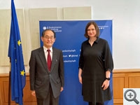 Höflichkeitsbesuch bei der Parlamentarischen Staatssekretärin beim Bundesminister für Ernährung und Landwirtschaft, Claudia MÜLLER