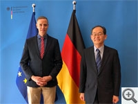 Höflichkeitsbesuch beim Staatssekretär im Bundesministerium des Innern und für Heimat, Dr. Markus Richter