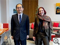 Höflichkeitsbesuch bei der Präsidentin der Technischen Universität Berlin, Frau Prof. Dr. Rauch