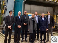 Besuch einer Niederlassung der Thyssenkrupp AG in Duisburg